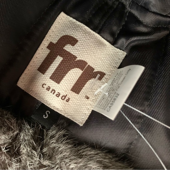 Gray Rabbit Fur Trapper Hat - Picture 6 of 15